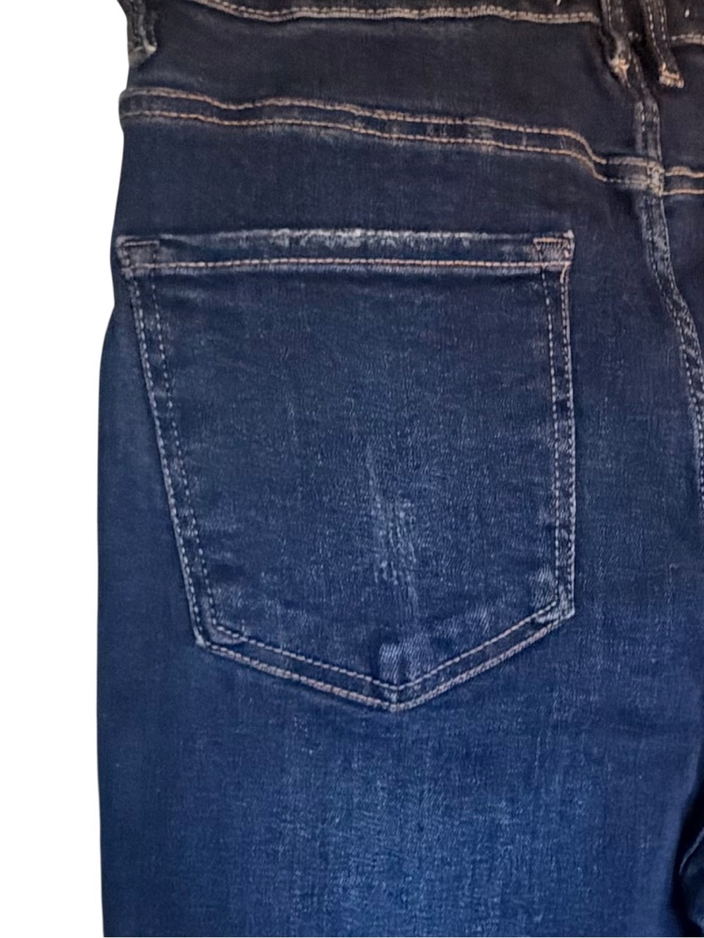 RISEN Los Angeles High-Rise Dark Indigo Flare Jeans- Size 11/30 NWOT - Picture 8 of 9